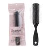 Peine de Plástico, Peine de Púa, Peine Alisador de Cabello, Peine Alisador para Cabello Rizado, Peine de Peluquería, Peine de Nueve Filas, Peine Masajeador del Cuero Cabelludo, Exportación Transfronteriza