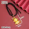 Nuevo colgante de oro de arena vietnamita marea nacional incrustado de circonita collar Qi Tian Da Sheng Wukong estilo corte aleación de cobre joyería al por mayor