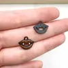 Halloween Transfronteiriço Amazon Liga de Zinco Gota de Óleo Chapéu de Abóbora Bruxa Pingente DIY Acessórios de Pingente Atacado