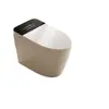 Vaso Sanitário Inteligente para Uso Doméstico com Tampa Sensor Automático, Água Quente Instantânea, Sistema de Limpeza de Via Dupla de Água