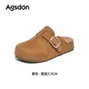 Zapatillas Aogushi Dengbaotou Muller Estilo Nuevo 2026 Suela Gruesa Te Hace Ver Más Alto Suela Suave Sin Cordones Mocasines Casuales Ligeros