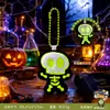 Série Original de Halloween Pelúcia Pequeno Pingente Chaveiro de Abóbora Luminoso Pingente de Mochila Pequeno Presente de Festival Venda por Atacado