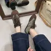 Zapatos de Entrenamiento Alemanes de Suela Plana con Bloques de Color para Mujer Zapatos de Mujer 2026 Nuevo Otoño Más Vendidos Zapatos Deportivos Casuales Estilo Retro Universitario Zapatos de Skate para Mujer