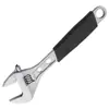 Llave Inglesa Ajustable Jieke Llave Ajustable Llave de Apertura Ajustable Mango con Funda Antideslizante