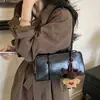 Bolsa Baguete de Axila Estilo Coreano Feminina 2026 Nova Super Quente Bolsa de Ombro Único para o Trabalho Niche Moda Tendência Bolsa de Mão