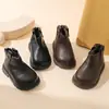 Botas para Niña Botas Martin de Cuero para Niños 2026 Otoño/Invierno Nuevo Estilo Botas de Nieve de Princesa Elegantes Botas Cortas de Felpa de Algodón para Bebé