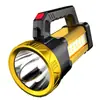 Linterna de Mano Portátil Ultra Brillante de Alta Potencia Linterna de Luz Fuerte Iluminación Recargable Portátil para el Hogar Trabajo de Patrulla Foco de Búsqueda
