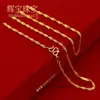 Cadena de Acero Inoxidable Chopard para Mujer, Cadena de Moda, Cadena DIY, Cadena para Clavícula Chapada al Vacío en Oro de 18K, Collar Transfronterizo de Acero de Titanio