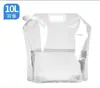 Cubo plegable para almacenamiento de agua de camping al aire libre con grifo, tanque de agua de plástico portátil para viajes en coche, contenedor de agua plegable