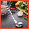 Cuchara para albóndigas de acero inoxidable 304, Fabricador manual de albóndigas para el hogar, Cucharón para bolas de pescado, Herramienta para formar albóndigas