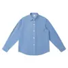 Camisa masculina estilosa e fluida de manga comprida, estilo Hong Kong, nova coleção outono 2026, modelagem solta, moderna e casual, peça de sobreposição