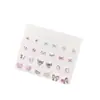 2025 Nuevo Venta Caliente Suministro Pendientes de Aguja de Plata de Ley 925 Pendientes Creativos Estilo Coreano Nicho Pendientes Mini de Corazón para Mujer