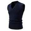 Comercio exterior transfronterizo 2026 nuevo modelo suéter de punto para hombre moda casual chaleco cálido Venta rápida de Amazon