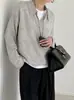 M1Upolo Prendas de Punto Primavera y Otoño Nueva Lana Manga Larga Tejido Holgado para Mujer