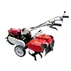 Motocultivador manual de gasolina para huertos y jardines, labranza a pequeña escala, descompactación del suelo, zanjeo, surcado, deshierbe y mantenimiento de jardines