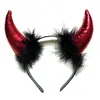 Fivela de Chifre de Demônio para Cabelo Decoração de Halloween Festival Fantasma Headwear Acessórios para Festa de Formatura Fábrica de Headwear de Chifre