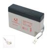 Batería de Plomo-Ácido Sellada Regulada por Válvula de 12V 0.8Ah, Libre de Mantenimiento, Fuente de Alimentación de Respaldo para Comunicaciones, Usada para Luces de Emergencia contra Incendios