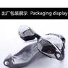 Gafas de natación para adultos con recubrimiento, gafas de natación de silicona integradas, HD, antivaho, con recubrimiento, gafas de natación transfronterizas de Amazon al por mayor