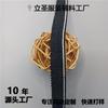 Encaje de borlas de 1.4 cm poliéster lana ropa bolsas zapatos y sombreros accesorios accesorios en stock mayoreo