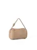 Estilo Coreano 2026 Chegada de Verão Design de Nicho Bolsa Transversal Feminina Estilo Minimalista Textura de Lichia Versátil Horizontal Portátil Bolsa Cilindro