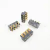Equipamento médico porta-baterias 4p espaçamento 2.5PH altura 5.3H conector de bateria de lítio sem colunas BC-1-414B