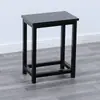 Bancos de Taller, Bancos de Operación de Fábrica, Bancos de Trabajo, Taburetes Cuadrados Pequeños de Acero y Madera, Bancos de Hierro para Comida Rápida, Bancos Metálicos de Entrenamiento