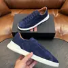 Sapatos Casuais Rasos de Camurça Estilo Britânico ZEG Forro Fino de Couro Genuíno Sola Grossa Antiderrapante Bestseller no Exterior Sapatos para o Dia a Dia