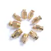 Conector de manguera deslizante Anillo de férula Conexión directa Distribuidor del circuito de aceite Conector de cobre Boquilla de aceite de paso directo Tarjeta interna PD de paso directo