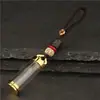 Moderna Caja Gahu Transparente Hueca de Cinabrio Wukong Colgante de Collar para Hombres y Mujeres, Joyería Que Se Puede Abrir para Guardar Artículos