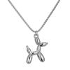 Wang Jiaer Hip Hop - Collar con colgante de perro y globo tridimensional de la misma marca de moda para parejas