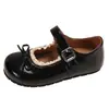 Zapatos planos rojos estilo ballet francés, de tacón bajo, punta poco profunda, para mujer, nueva colección primavera/otoño 2026, perfectos con vestidos, estilo Mary Jane