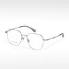 HX08100 montura artística retro montura de gafas de titanio puro estilo coreano montura de titanio adelgazante para cara grande montura de gafas para miopía