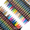 Marcador Acrílico Personalizado Ligeramente Tinta Impermeable Italiana de Alta Calidad Punta Ultra Fina Japonesa Venta Caliente en Amazon