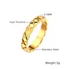 Comercio Exterior Accesorios de Diamantes Europeos y Americanos Anillo de Diamantes de Moda para Hombres y Mujeres Anillo de Pareja Anillo Patrón de Diamantes Anillo de Acero de Titanio