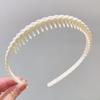 Verano Europeo y Americano Retro Diadema de Malla de Lunares de Ala Ancha para Mujer Lazo Cráneo Alto Lavado de Cara Ensanchada Accesorios para el Cabello