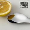 Cuchara para oreja de acero inoxidable 304 Cuchara para comer para niños de uso doméstico Cuchara para postre de hotel Cuchara china de palacio engrosada