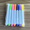 Caneta Especial para Quadros Luminosos, Caneta Apagável de Sete Cores, Giz Líquido Reutilizável Sem Poeira, Caneta Fluorescente, Caneta para Quadro Branco, Caneta para Quadro de Luz