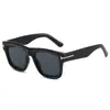 Nuevas Gafas de Sol Cuadradas de Moda Europeas y Americanas Estilo Retro Unisex Protector Solar Gafas Transfronterizas Sin Graduación Anti Luz Azul
