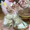 Oro Puro 999 Modelo Nuevo Caballo Pequeño Cadena para Teléfono Bolso Colgante Joyería de Oro Regalo de Riqueza Instantánea Llavero al por Mayor