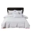 Conjunto de Roupa de Cama para Hotel e Pousada de Quatro Peças, Linho Branco Puro, Roupa de Cama de Hotel, Cobertor Duvet Atacado