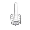 Suporte Vertical de Papel Higiênico para Bancada Aço Inoxidável Arte em Ferro Suporte para Lenços Rack de Armazenamento de Rolo de Papel Sem Furos para Mesa de Cozinha Em Estoque