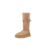 Primeiro Encontro Temporada Pelúcia Acolchoado Duas Formas Solado Grosso Botas de Neve Femininas Inverno Nordeste Sapatos de Algodão Botas Longas Não Acima do Joelho Sapatos Peludos