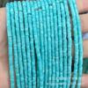2 * cuentas de tubo de 3 mm cuentas espaciadoras de piedra natural espaciador de tubo redondo accesorios de joyería DIY cuentas de tubo con cuentas productos semiacabados al por mayor