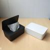 Caja de almacenamiento de mascarillas desechables extraíble, caja de pañuelos húmedos, bolsa de almacenamiento de mascarillas portátil sellada a prueba de polvo para el hogar de gran capacidad