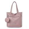 Bolsa de Tela de Nailon Ligera Hidrófuga para Combinar con Todo 2025 Bolsa Casual para Ir al Trabajo Bolso de Mano a la Moda Bolso Tote para Mujer