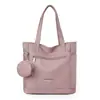 2025 Nueva Bolsa de Mano de Nylon Oxford de Gran Capacidad para Mujer Ligera de Hombro Portátil para Viajes al Trabajo Bolsa de Lona para Mamá