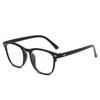Nuevas gafas lisas anti-luz azul, de red roja, modernas, con montura grande para uñas, estilo coreano, gafas con acabado para miopía para estudiantes, venta al por mayor
