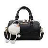 Bolso Boston de Viajero de Moda de Verano para Mujer 2025 Nuevo Versátil Ligero de Alta Gama Bolso de Hombro Cruzado
