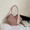 Bolsa para o Trabalho para Mulheres 2026 Nova Moda Tendência Primavera e Verão Bolsa de Ombro/Axila de Luxo Bolsa Tote de Grande Capacidade