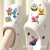 Charms de Sapato Clog Desenho Bob Esponja Decorações de Fivela de Sapato Acessórios Acessórios DIY Itens em Estoque Transfronteiriços